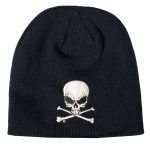 Hot Leathers KHB1010 Skull and Crossbones Knit Cap - Image 4