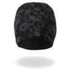 Hot Leathers KHB1036 Ancient Skulls Knit Cap - Image 2