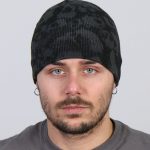 Hot Leathers KHB1036 Ancient Skulls Knit Cap - Image 6