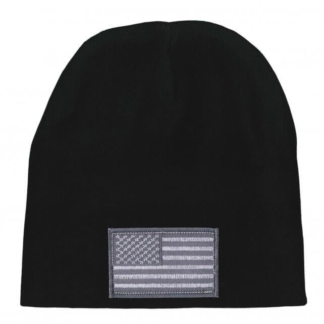 khb5001-a01_1.jpg Hot Leathers KHB5001 Urban American Flag Knit Hat - Image 1