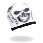 Hot Leathers KHC1001 Ghost Skull Sublimated Beanie - Image 4