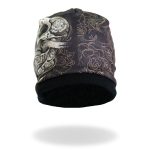 Hot Leathers KHC1005 Banner Skull Beanie - Image 2