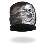 Hot Leathers KHC1017 Sublimated Assassin Skull Beanie - Image 7