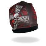Hot Leathers KHC1020 Sublimated Celtic Cross Beanie - Image 3