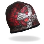 Hot Leathers KHC1020 Sublimated Celtic Cross Beanie - Image 4