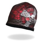 Hot Leathers KHC1020 Sublimated Celtic Cross Beanie - Image 6