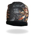 Hot Leathers KHC1024 Sublimated Indian Skull Beanie - Image 5