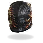 Hot Leathers KHC1024 Sublimated Indian Skull Beanie - Image 2