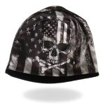Hot Leathers KHC1033 Flag Skull Sublimated Beanie - Image 6