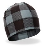 Hot Leathers Grey Plaid Helmet Liner KHC4006 - Image 3
