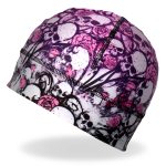 Hot Leathers Skull Bouquet Helmet Liner KHC4010 - Image 5