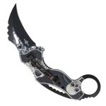 Hot Leathers Knife Skull Quick Assist Knife - Image 3