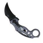 Hot Leathers Grey Knife w/ Cut Out Design KNA1139 - Image 3