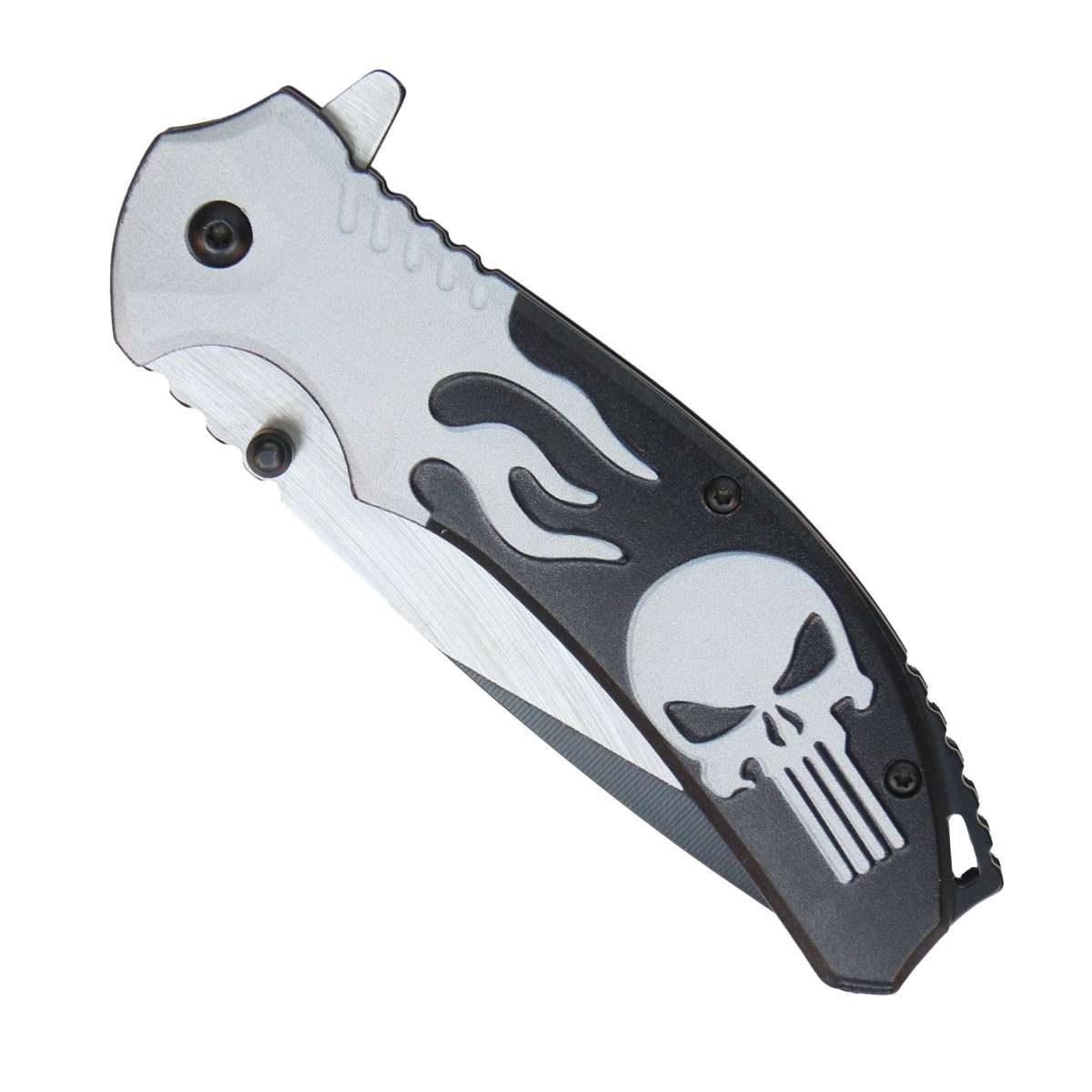 kna1147-a01_20_1200x1200_5e8c1594-0309-46e2-bd12-f6fa379ed6a3.jpg Hot Leathers Bad Skull Knife KNA1147 - Image 1