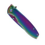 Hot Leathers Mirror Finish Rainbow Knife KNA1154 - Image 4