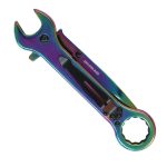 Hot Leathers Rainbow Mirror Wrench Knife KNA1155 - Image 4