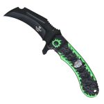Hot Leathers Skull Diamonds Knife KNA1158 - Image 2