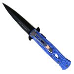 Hot Leathers Blue Flame Stiletto Knife KNA1171 - Image 3