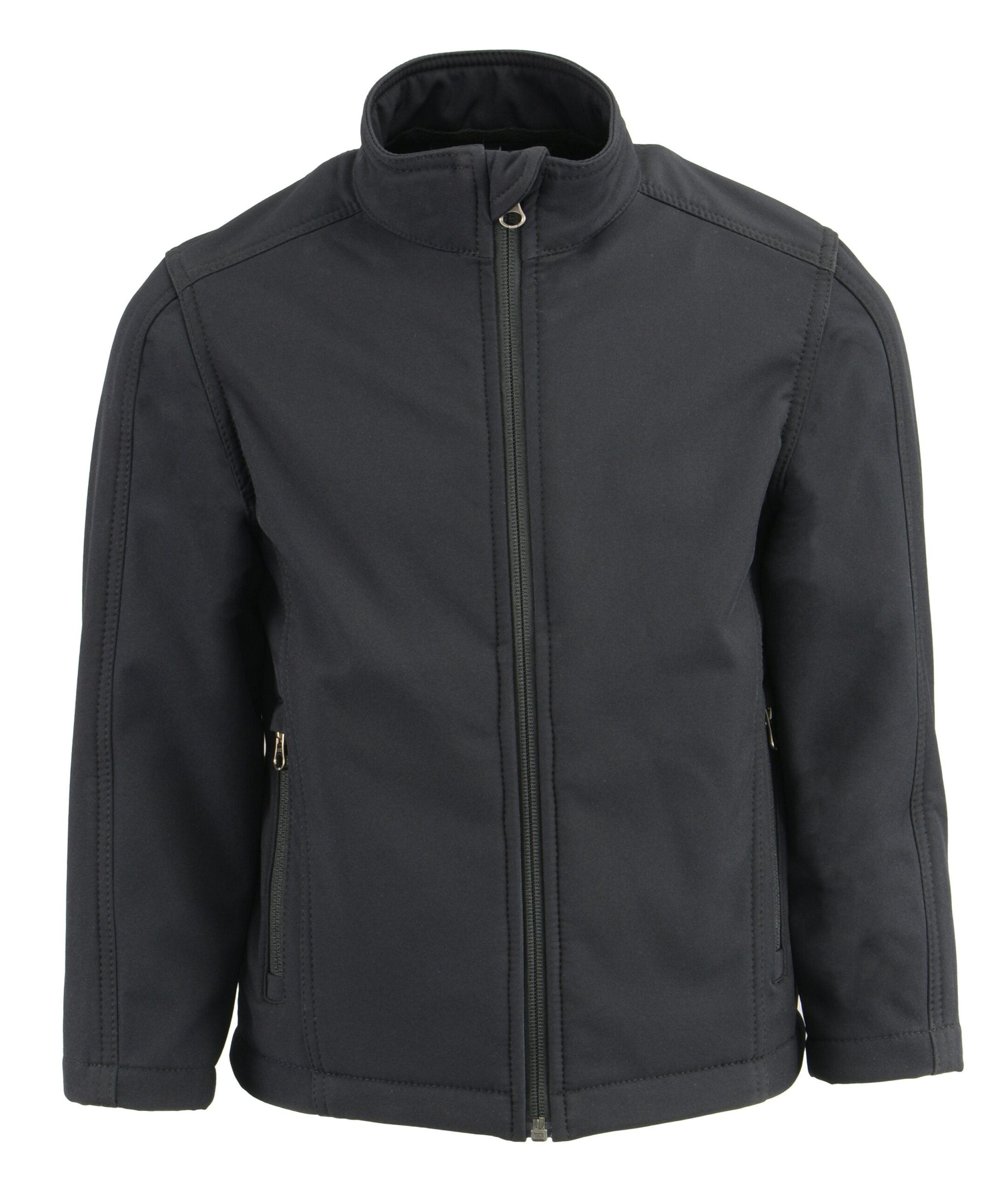 lkk1960-1-scaled-1.jpg Milwaukee Leather LKK1960 Kids Black Waterproof Lightweight Soft Shell Jacket - Image 1