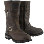 Milwaukee Leather MBM9063 Men’s Classic Distressed Brown Leather Motorcycle Engineer Riding Biker Boots