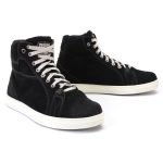 Milwaukee Leather MBM9106 Men’s Premium Black Suede Leather Reinforced Street Riding Shoes w/ Ankle Support