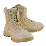 Milwaukee Leather Men’s Lace-Up Desert Sand 9-Inch Leather Swat Style-Tactical Motorcycle Biker Boots MBM9111