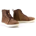 Milwaukee Leather MBM9113 Men’s Brown Waterproof Leather Motorcycle Reinforced Riding Shoes w/ Ankle Support