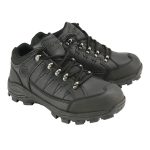 Bazalt MBM9127ST Men’s Black Waterproof Frost-Proof Leather Work Shoes with Composite Toe