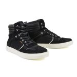 Milwaukee Leather MBM9151 Men’s Black Suede and Leather Reinforced Street Riding Waterproof Shoes w/ Ankle Support