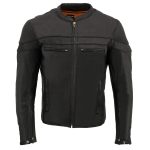 Milwaukee Leather ML1408 Men’s Black ‘Savage’ Sporty Crossover Leather Jacket - Image 15