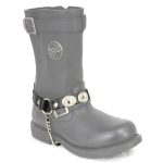 Milwaukee Leather Silver Vintage Concho Boot Chain with Adjustable Strap – MLA3008