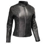 Milwaukee Leather USA MADE MLJKL5002 Women’s Black Pristine Premium Motorcycle Leather Jacket