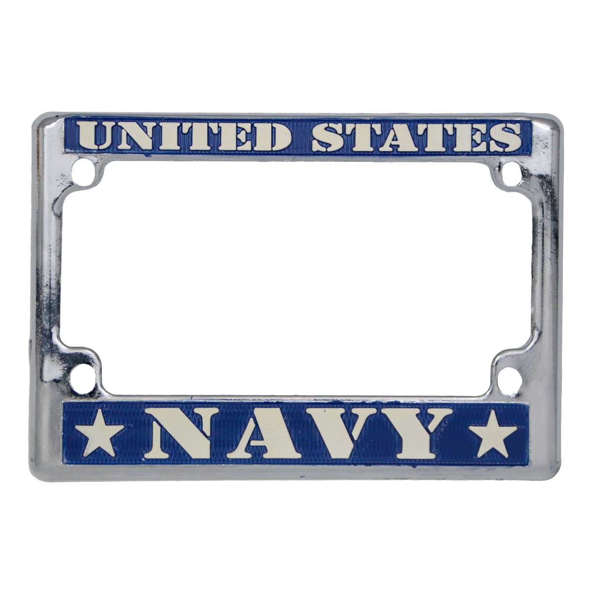 mpa1704-a01.jpg Hot Leathers United States Navy License Plate Frame MPA1704 - Image 1