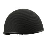Milwaukee Performance Helmets MPH9712DOT Dot Approved Matte Black Half Motorcycle Helmet Biker