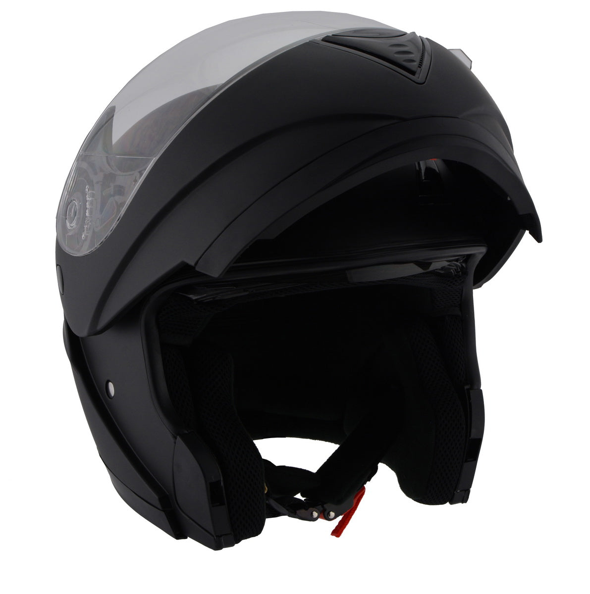 mph9801-3.jpg Milwaukee Performance Helmets MPH9801DOT Expedition Modular Matte Black Helmet - Image 1