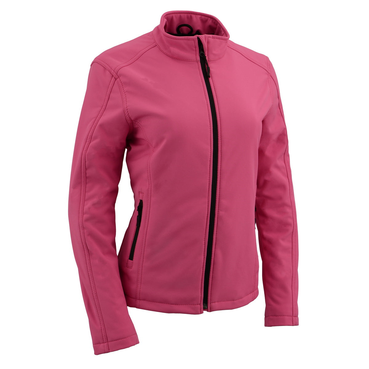 mpl2763fush.jpg Milwaukee Leather MPL2763 Women’s Fuchsia Waterproof Lightweight Soft Shell Jacket - Image 1