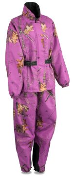 Milwaukee Leather MPL9600 Women’s Purple Mossy Oak Camo Rain Suit