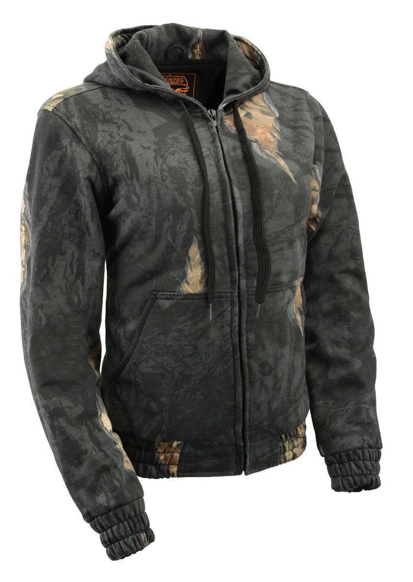 mpm1779.jpg Milwaukee Leather MPM1779 Men’s Mossy Oak Eclipse Zipper Front Hoodie - Image 1