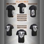 Milwaukee Leather MPMH116000 Men’s ‘Assassin’ Double Sided Black T-Shirt - Image 15