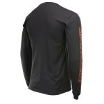 Milwaukee Leather MPMH117006 Men’s ‘Coolin’ Long Sleeve Black T-Shirt - Image 4