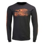 Milwaukee Leather MPMH117006 Men’s ‘Coolin’ Long Sleeve Black T-Shirt - Image 48