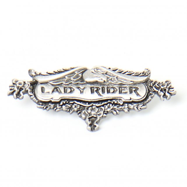 pna1138-a01.jpg Hot Leathers PNA1138 Lady Rider Eagle Pin - Image 1