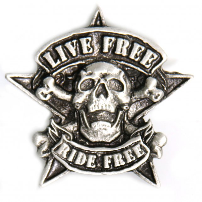 pna1150-a01.jpg Hot Leathers PNA1150 Camo Skull Pin - Image 1