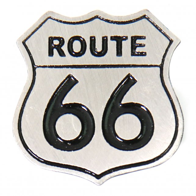 pna1163-a01.jpg Hot Leathers PNA1163 Route 66 Pin - Image 1