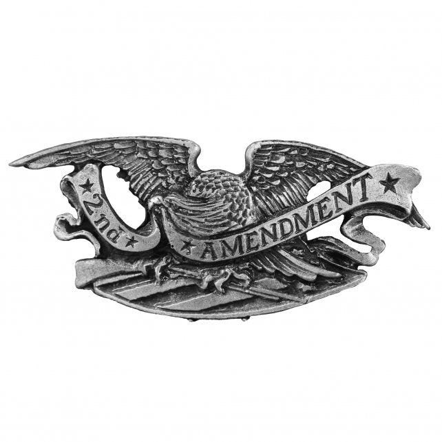 pna1290-a01.jpg Hot Leathers PNA1290 2nd Amendment Eagle Pin - Image 1