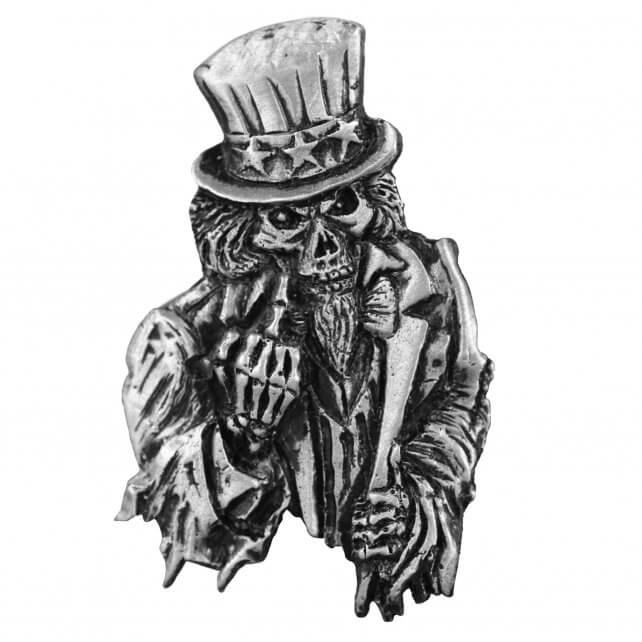 pna1291-a01.jpg Hot Leathers PNA1291 Uncle Sam Poster Pin - Image 1