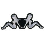 Hot Leathers PPA1552  Mudflap Chicks 5″ x 2″ Patch