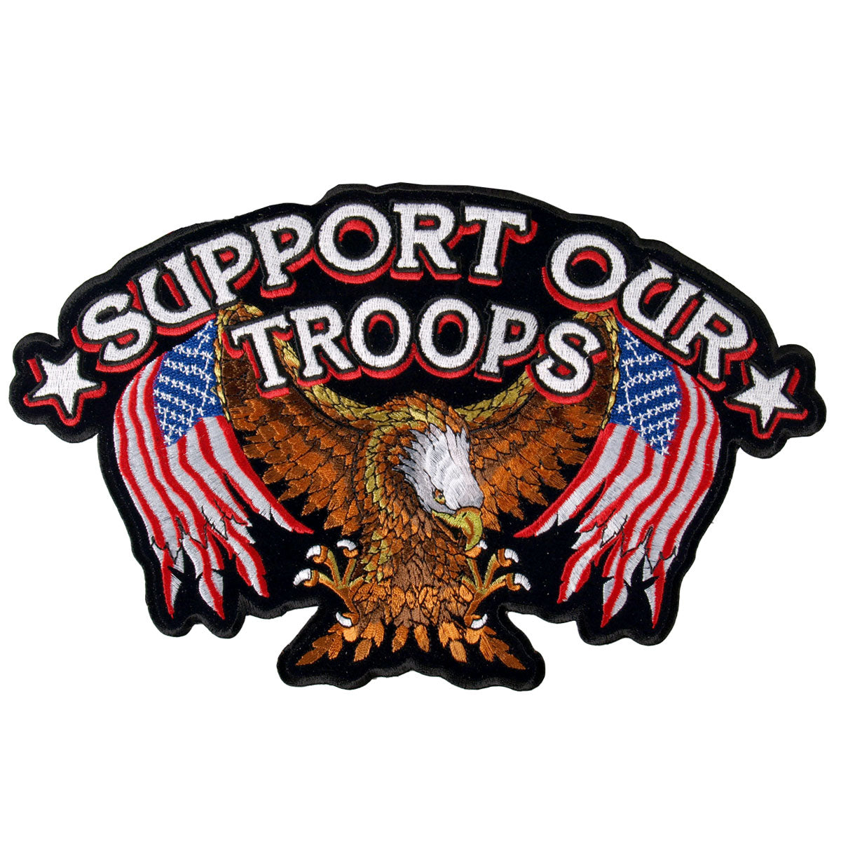 ppa202-a01.jpg Hot Leathers PPA2022 Support Our Troops 4″ x 3″ Patch - Image 1