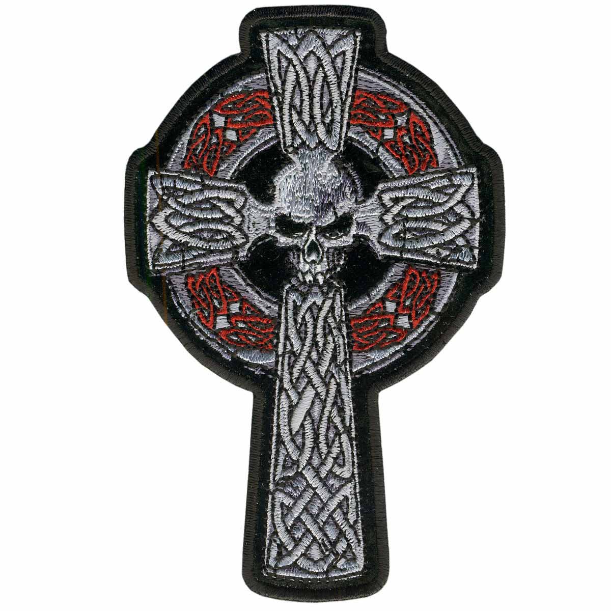 ppa3377-a01-web.jpg Hot Leathers Celtic Cross 7″ x 11″ Patch PPA3377 - Image 1