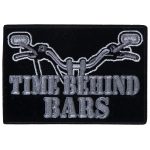 Hot Leathers PPA3492 Time Behind Bars 4″ x 3″ Patch